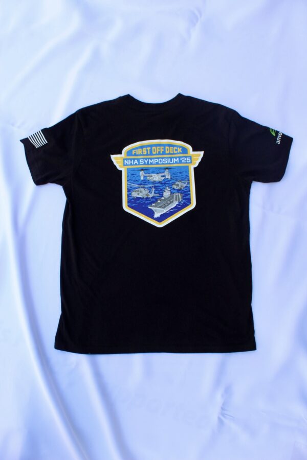 2025 NHA Symposium “First Off Deck” T-Shirt - Image 6