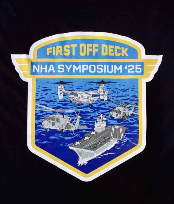 2025 NHA Symposium “First Off Deck” T-Shirt - Image 5